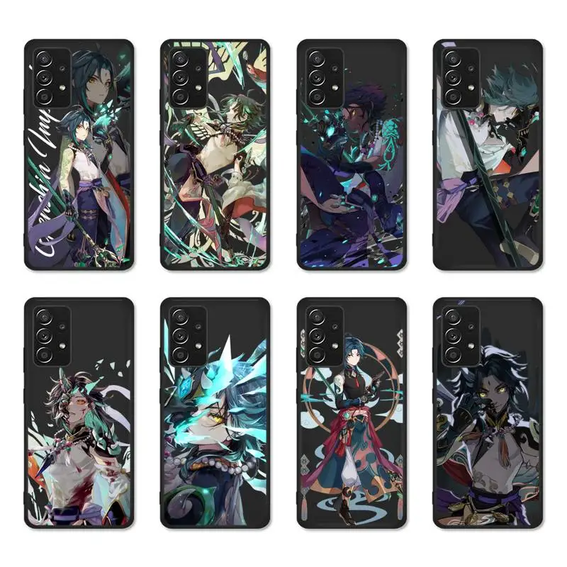 

Genshin Impact Xiao Phone Case For Samsung A01 A10 A11 A12 A20 S E A21 A30 S A22 A31 A32 A40 A41 A42 Silicone Cover