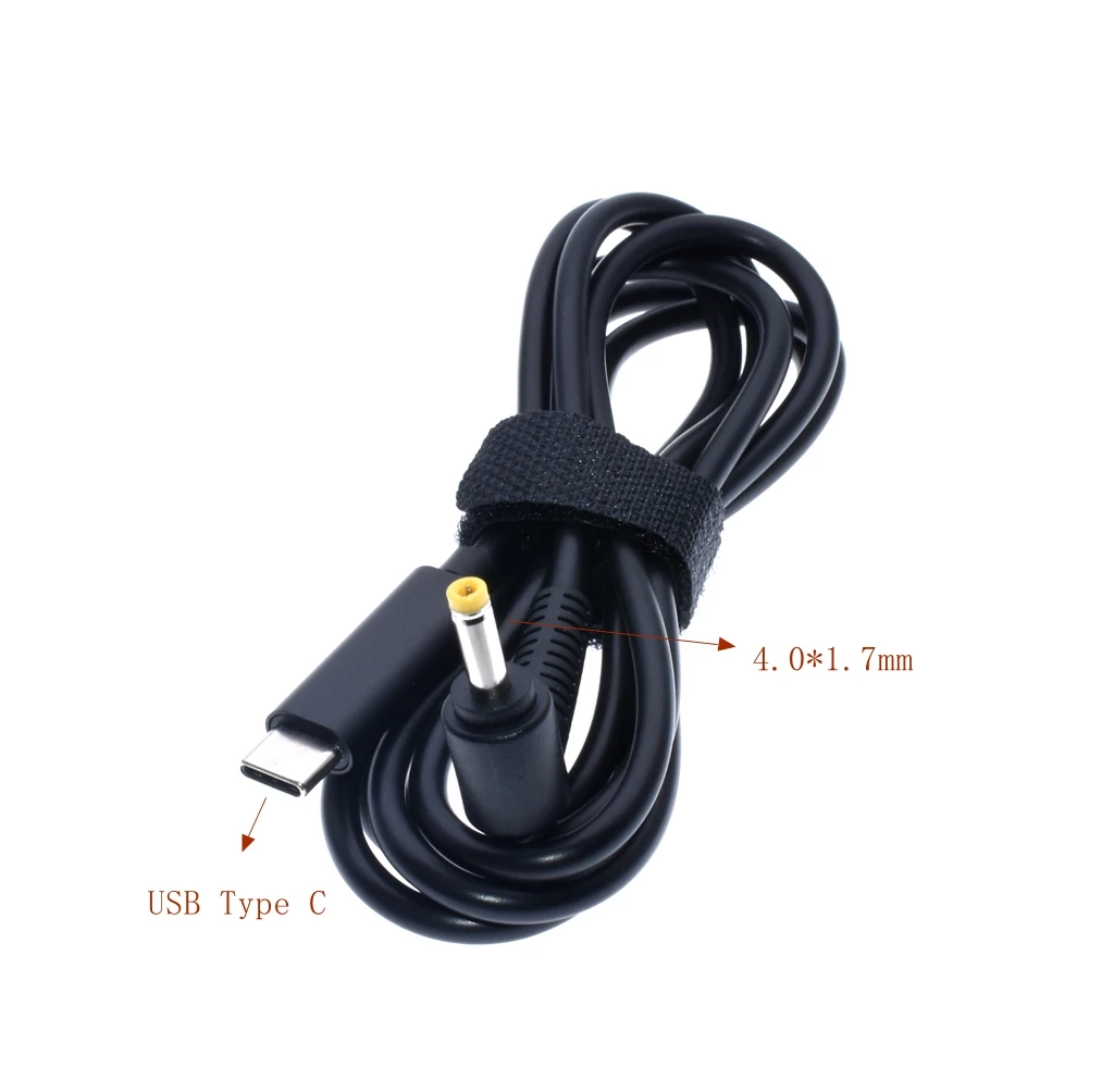 USB Type C PD зарядный кабель шнур Dc адаптер питания Jack конвертер в 12 штекеров для Lenovo