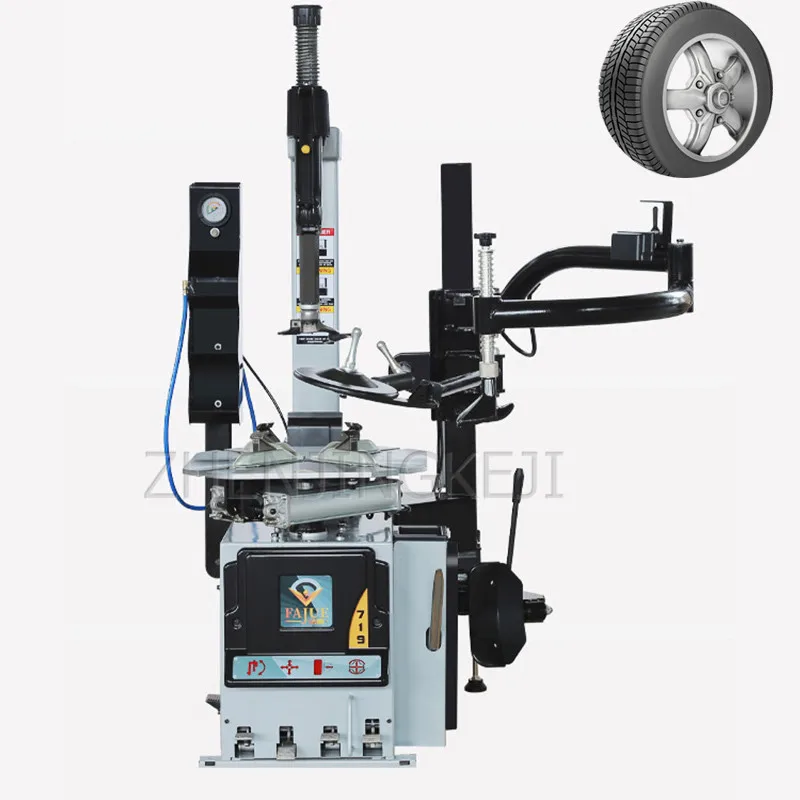 

220V／380V Car Tires Disassembly Machine Heavy Lean Back Tire Raking Machine Auto Insurance Equipment Flat Tire Reparing Tools