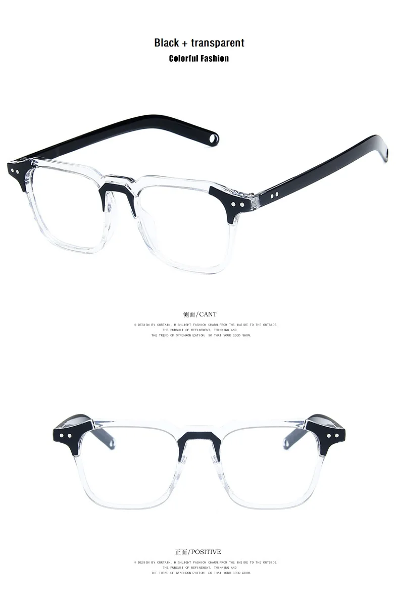 Anti Blue 2019l square Glasses Women Computer blue light blocking glasses Radiation Goggles Spectacles Eyeglasses Men