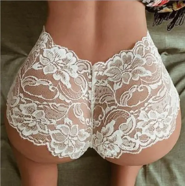 5XL, Женские сексуальные стринги, кружевные прозрачные трусики, сексуальное нижнее белье, женское эротическое белье, стринги, трусы, сексуальные трусики для секса - Цвет: Бежевый