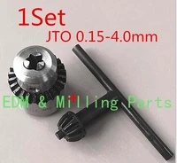 1set cnc drill machine part spanner drill chuck jto 0 15 4 0mm wrench for edm drilling machine