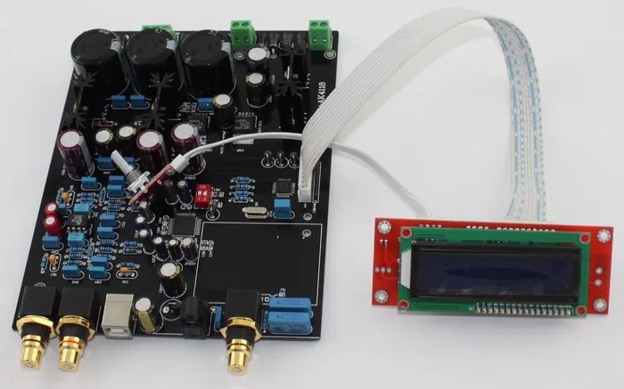 Плата декодера ЦАП AK4495SEQ + AK4118 AD827|dac xmos|xmos u8dac usb |