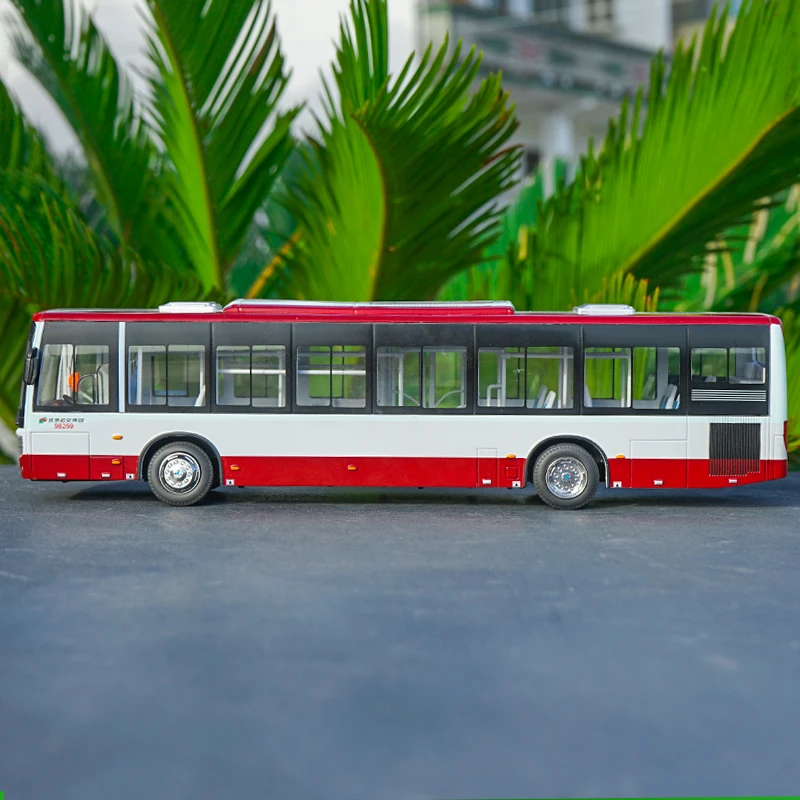 Завод 1:43 Foton пассажирский Пекин гибридный автобус модель с небольшим подарком