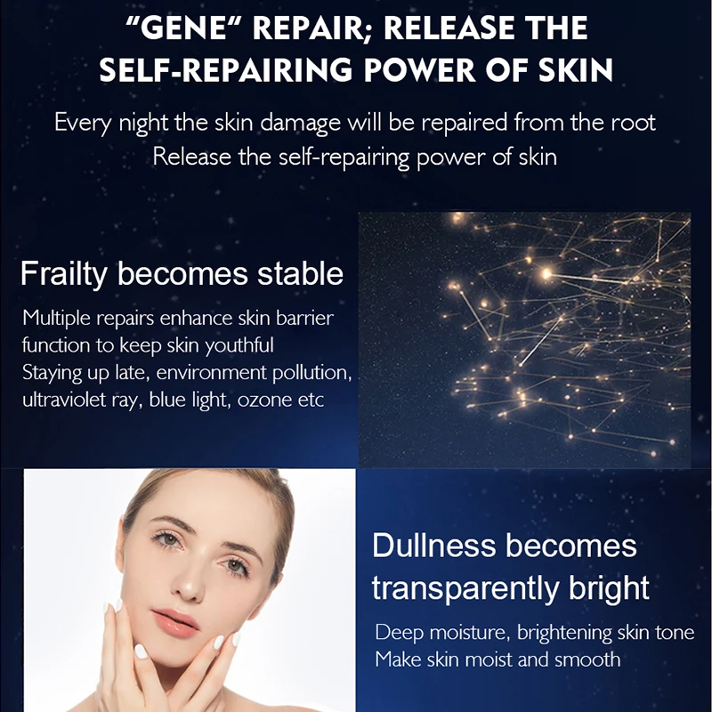 

Hyaluronic Acid Repair Face Serum Anti-Aging Whitening Moisturizing Anti-wrinkle Blemish Repair Firming Skin Care 30ml