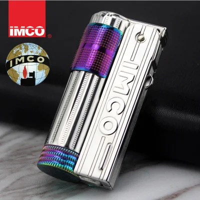 Бензиновая Зажигалка из нержавеющей стали IMCO 6700 - Цвет: Зеленый