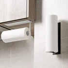  Кухонный аксессуар для рулонной бумаги, настенный держатель для туалетной бумаги, держатель из нержавеющей стали для полотенец в ванную комнату, аксессуары, держатели
