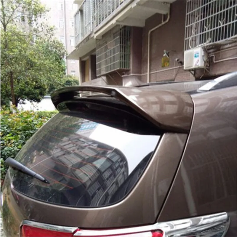 Для Kia Sportage R 2011 2012 2013 2014 2015 16 2017 ABS пластиковый Неокрашенный задний багажник губа