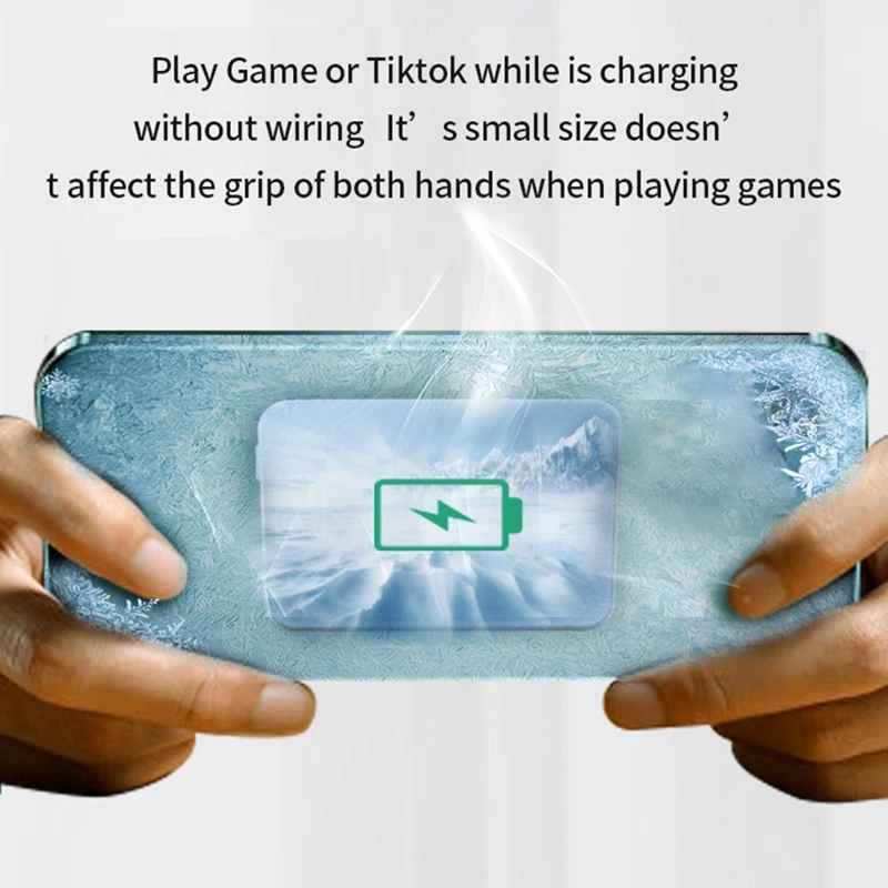 

3000MAh Mini Back Clip Ultra-Thin Portable Magnetic Mobile Power Bank, Mobile Phone External Battery for iPhone12