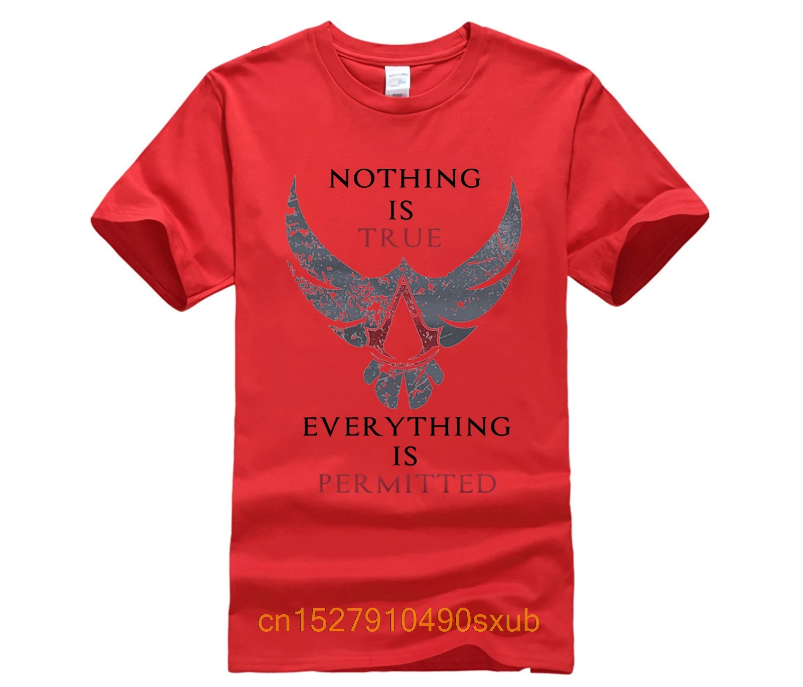 

New anime game t shirt assassins creed tees shirts cotton short sleeve Gamer T Shirt men