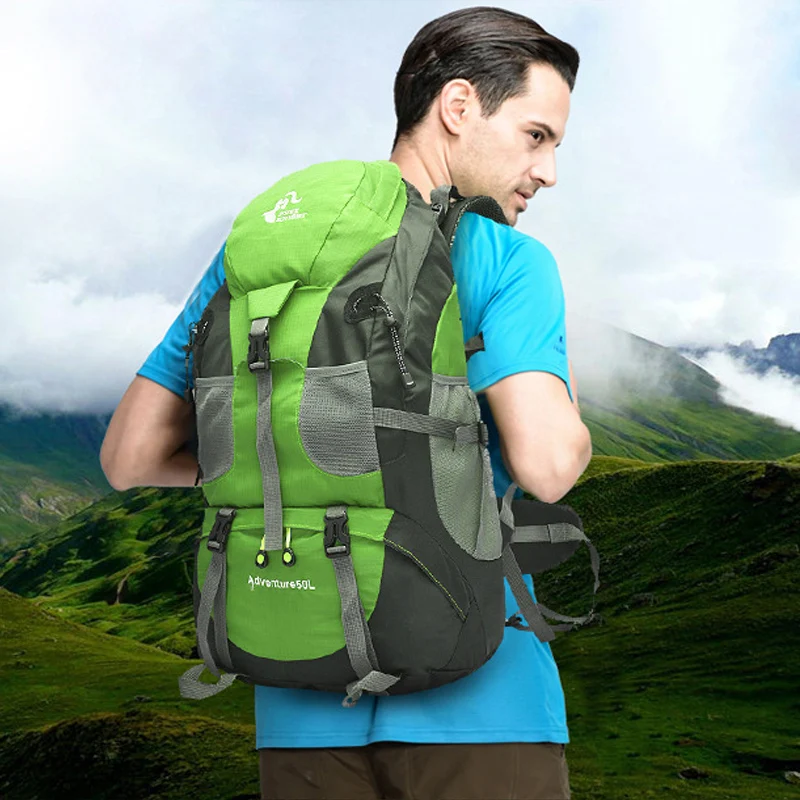 Водонепроницаемый велосипедный рюкзак 50 л дышащая Спортивная походная сумка для