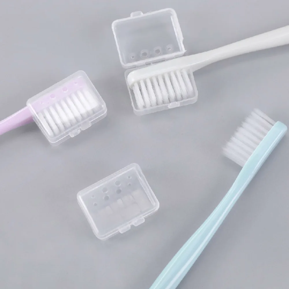 

20pcs Ultra Toothbrush Manual Care Small Head Toothbrushes with Cover (Green and for Each 10pcs)