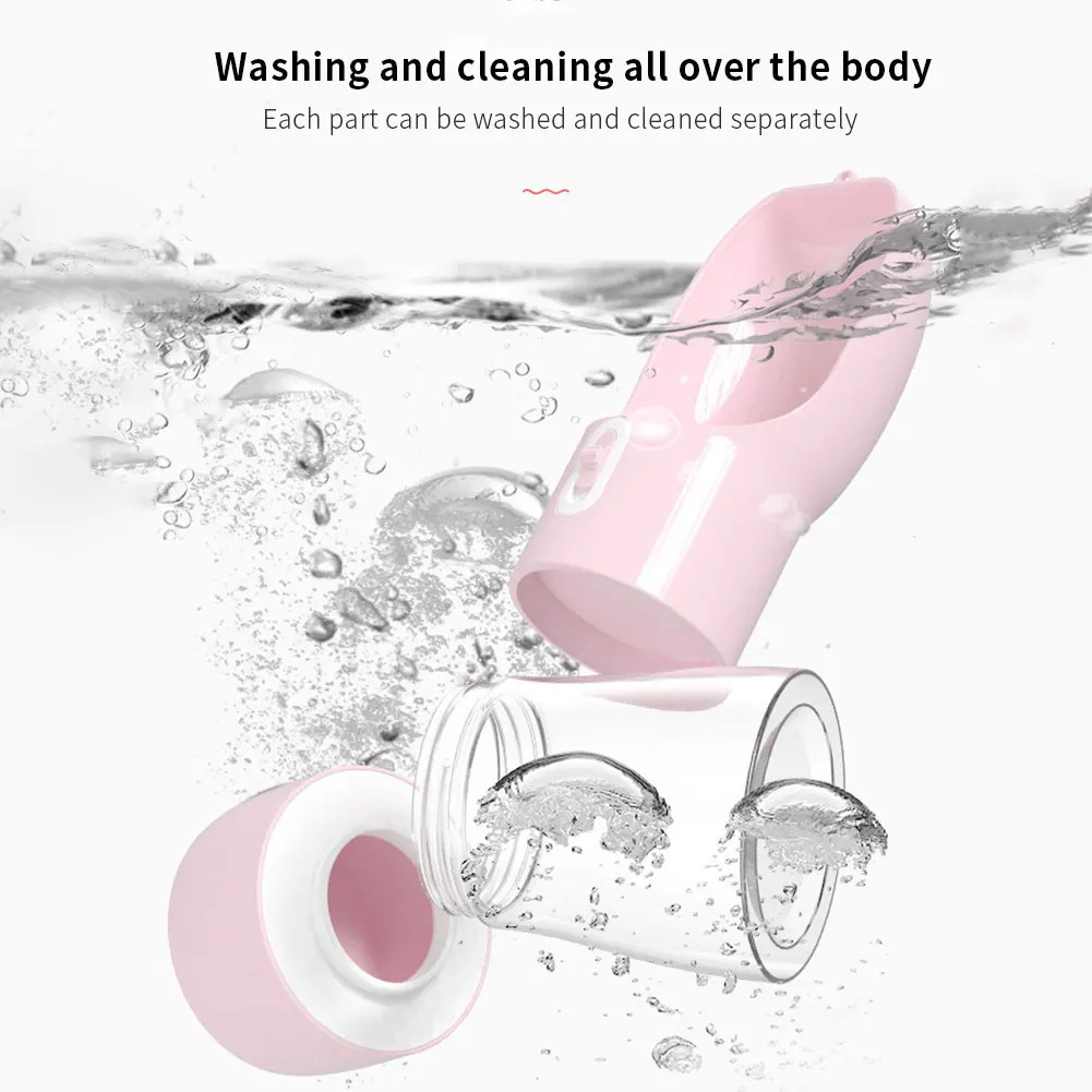 

Portable Pet Water Bottle Outdoor Leakage Proof Drinking Dispenser Feeder