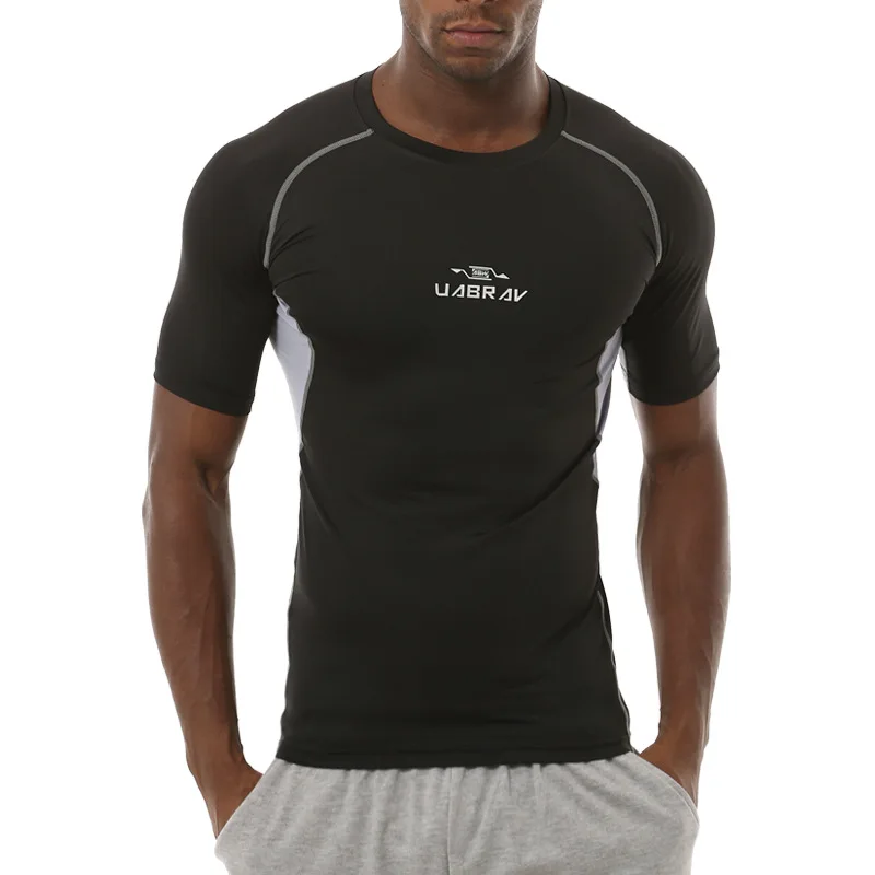 

ABV Sports quick dry fitness clothes basketball sports tights outdoor running training quick dry short sleeves