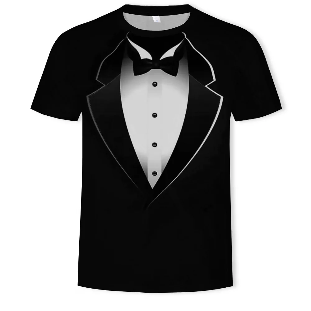 

Fake Two T-shirts 3D Print Men T Shirt Mens Clothing Harajuku New Arrival 2020 Oversized Anime Shirt Casual O-Neck Hip Hop Tops