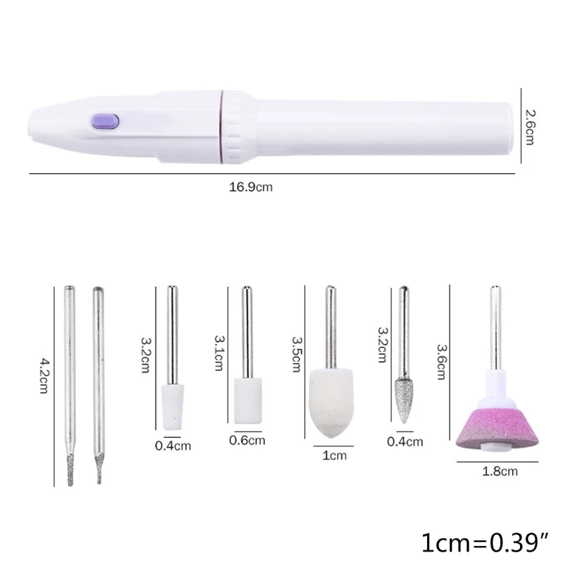 Электрический шлифовальный аппарат для ногтей полировщик ювелирных изделий из
