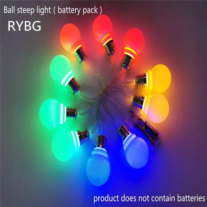 

Яркая светодиодная гирлянда с шариками и аккумулятором, 10 м, 20 м