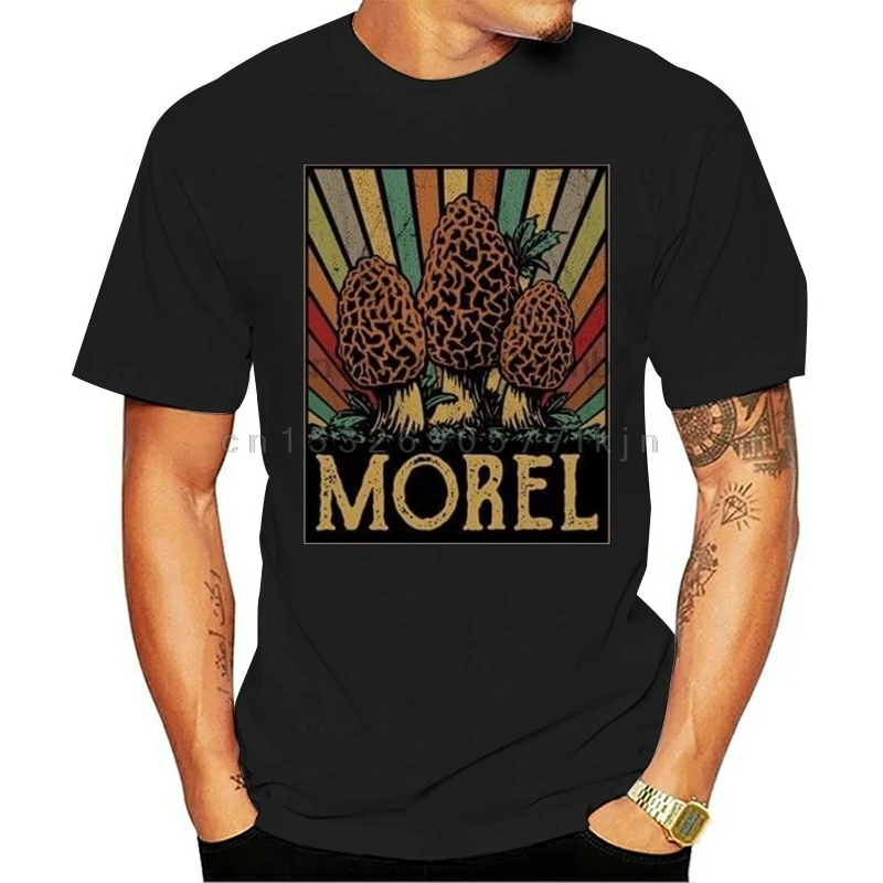 Morel футболка с изображением гриба | Мужская одежда