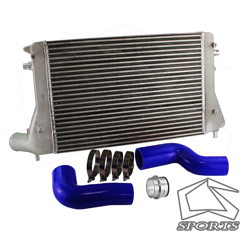 Интеркулер + силиконовый шланг/труба/трубопровод (Версия 2) Наборы для VW 06 10 GTI Golf