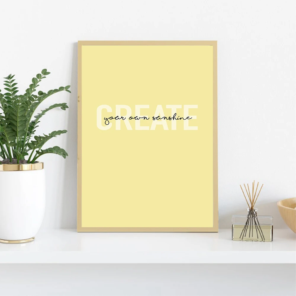 Современная картина маслом на стену с буквенным принтом украшение для детской