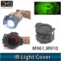 42mm diameter tactical surefir flashlight m961 scout light m910 ir light cover ir filter fm14 1 62