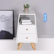 Children's Bedside Cabinet White Side Cabinet Small Bucket Cabinet Bedside Small Cabinet Storage Cabinet Creative Bedside Cabine