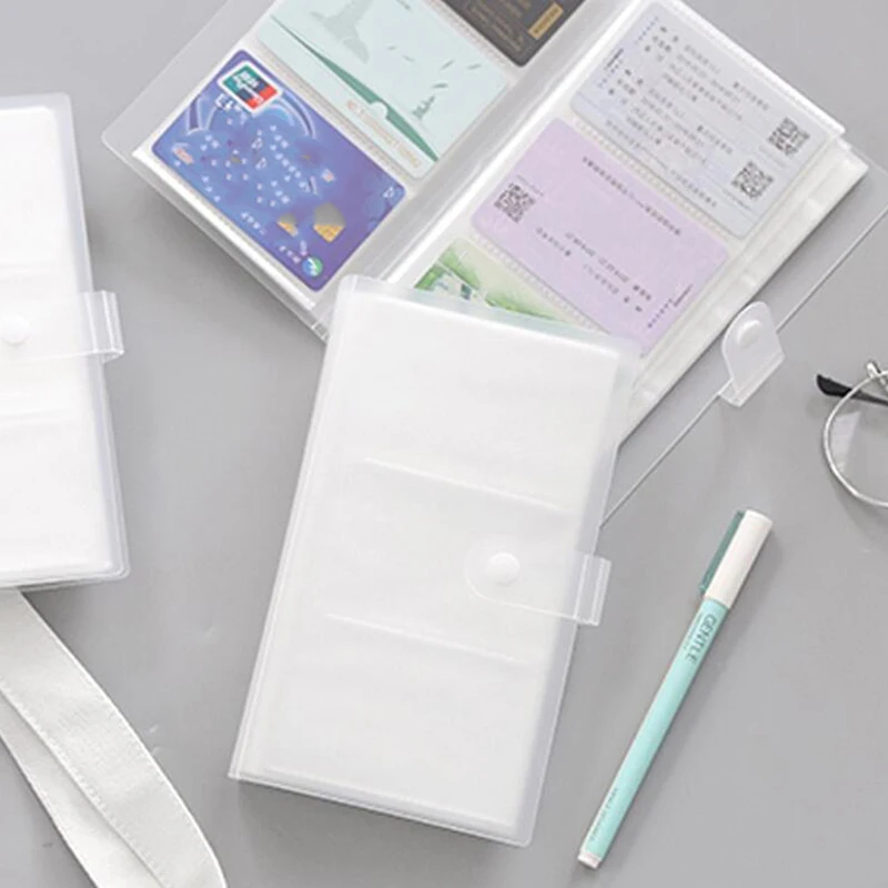 Прозрачная пластиковая обложка деловая искусственная прозрачная книга для