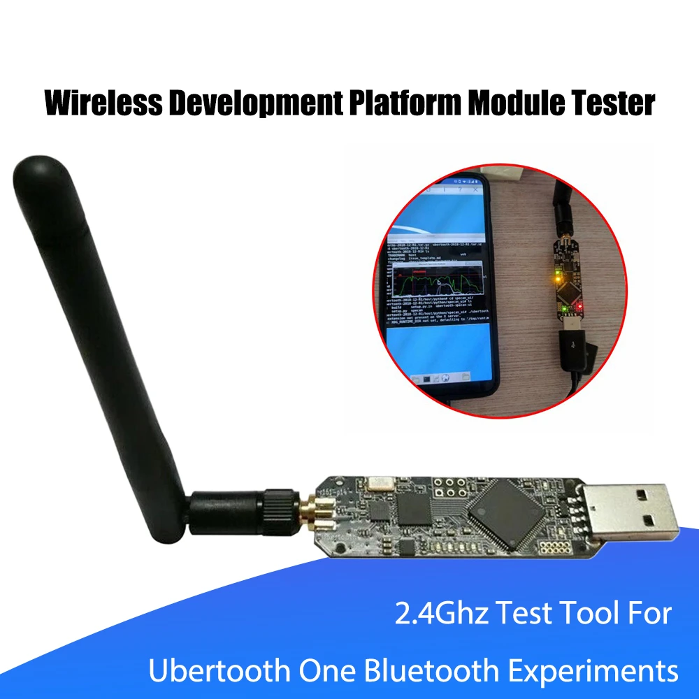 

Совершенно новый инструмент для тестирования модуля беспроводной разработки платформы 2,4 ГГц для экспериментов с Bluetooth Ubertooth One