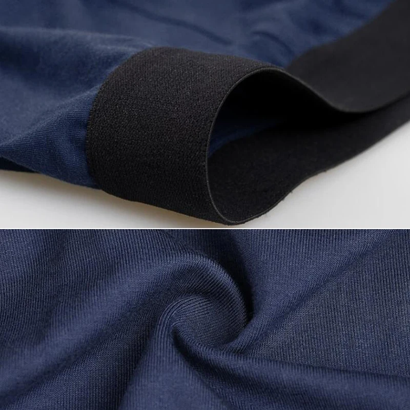 Трусы-боксеры мужские 4 шт./лот хлопковое нижнее белье пикантные плавки Модные