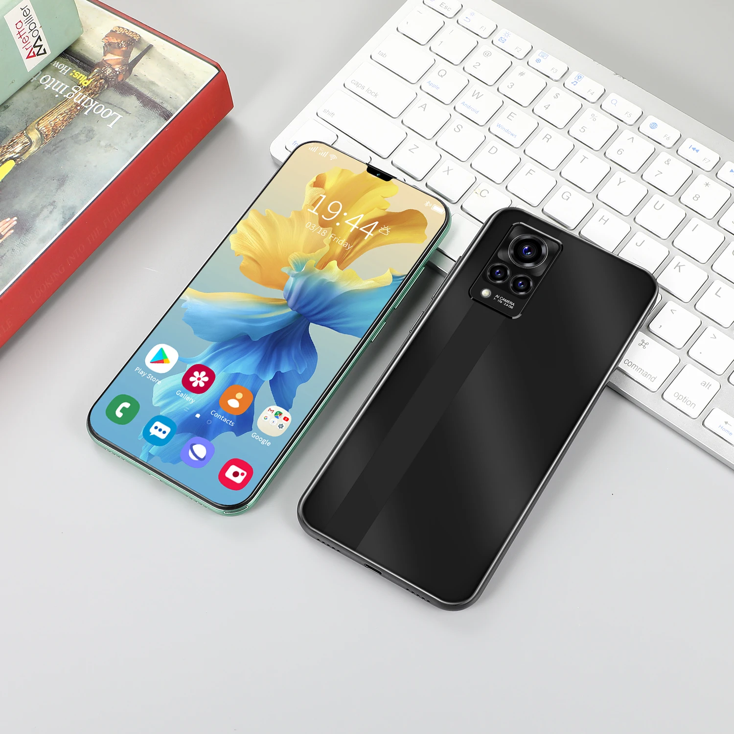 

Galay S22 Ultra 2021 Global Version Smartphone 6.7Inch Notch Screen 8+256G 32MP+64MP Face Fingerprint ID Dual SIM +MicroSD 5G