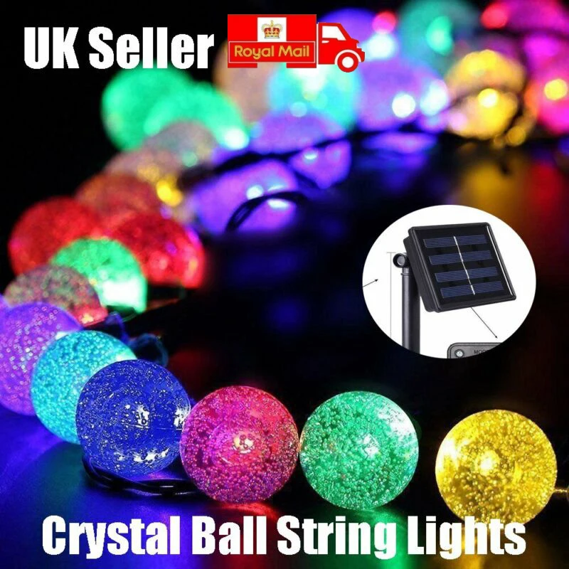 100% абсолютно новый 30 светодиодный светильник на солнечной батарее с бусинами