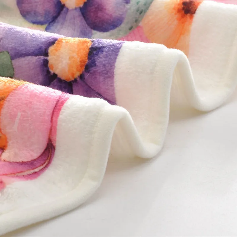 Baby Milestone Blanket Newborn Posing Photography Props Unicorn Monthly Flannel Photoshoot Accessories 100x150cm | Мать и ребенок