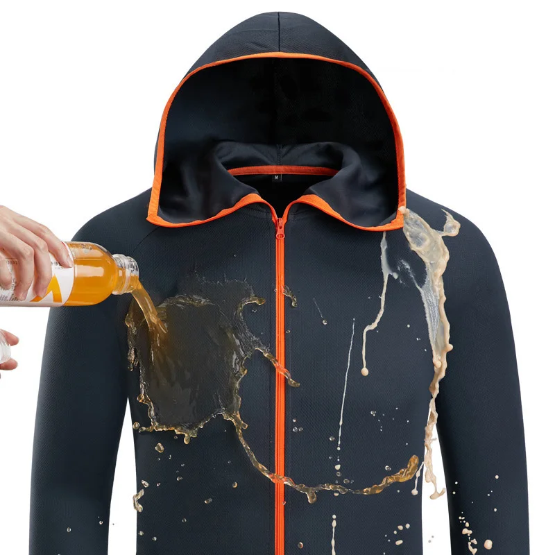Гидрофобная Водонепроницаемая Мужская одежда для рыбалки Быстросохнущий костюм