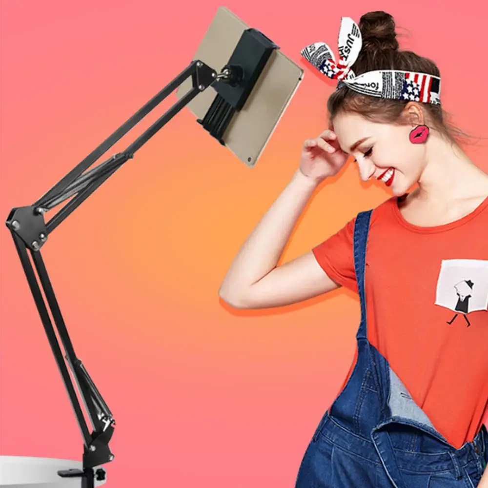 Новейшая Гибкая подвижная подставка для телефона длинный кронштейн 360 градусов