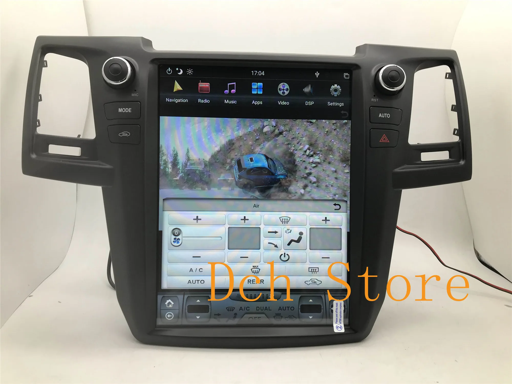 Вертикальный автомобильный DVD плеер tesla style 12 1 дюйма Android 9 0 GPS навигация