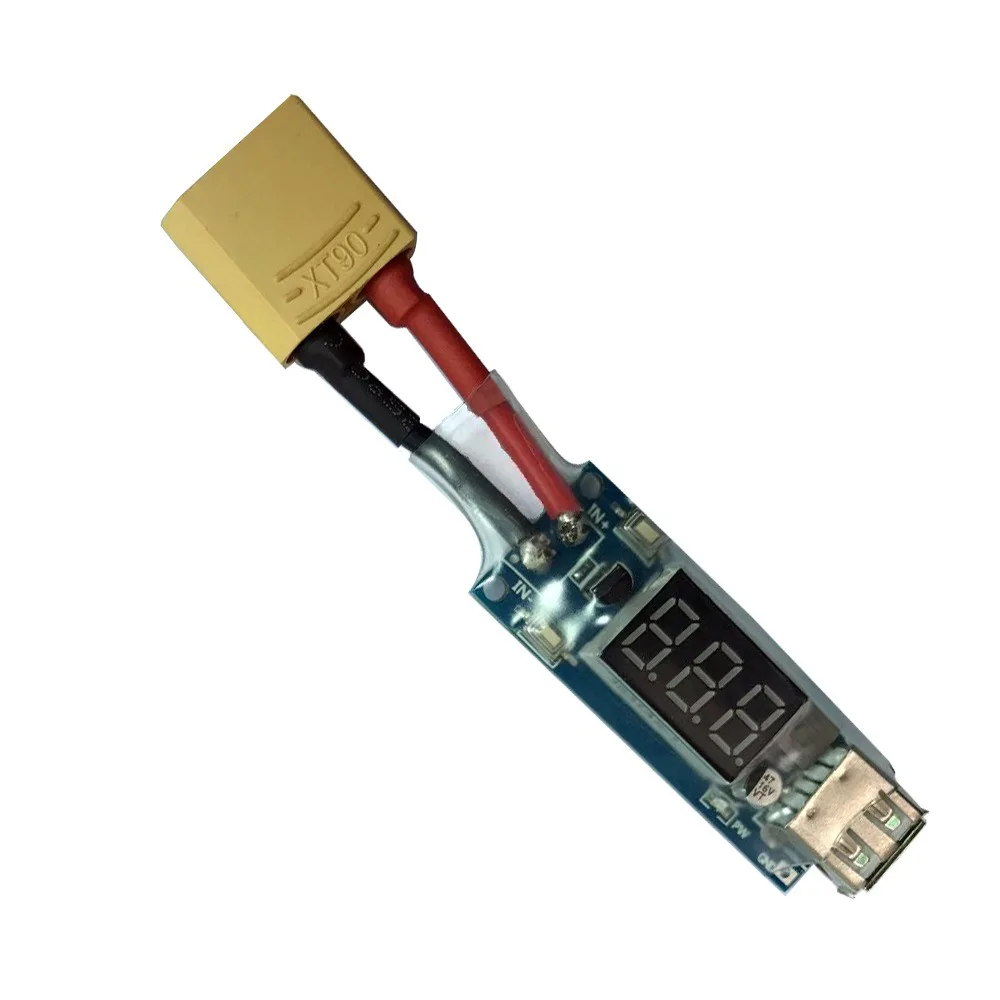 Полевой преобразователь Lipo Battery XT60 T Plug XT90 устройство для зарядки телефона USB 5 В 2 А