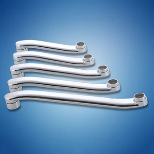 Труба из нержавеющей стали, водоотводная труба для смесителя для кухни 18222530 см