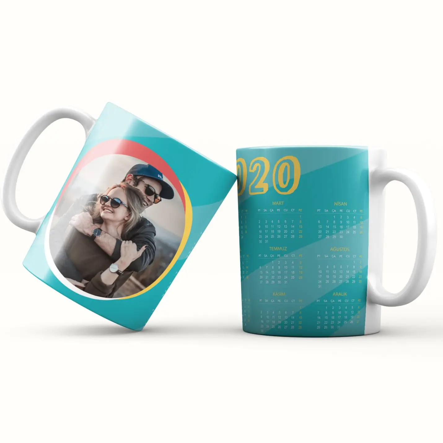 

Personalized 2020 Calendar White Mug Cup-1