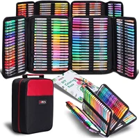 zscm 160 pack gel pens set art supplies adult coloring books include 88 glitter neon metallic marker 72 fine tip fineliner pens