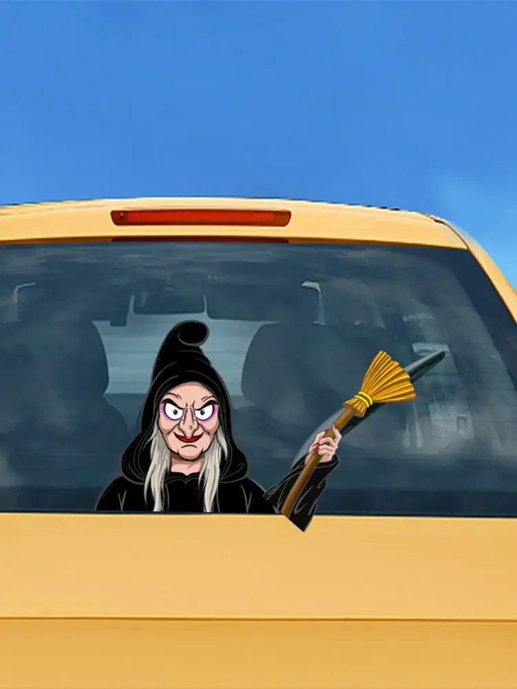 Автомобильная наклейка на заднее окно автомобиля с анимированным движущимся Мах