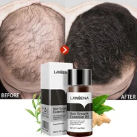 lanbena ginger hair growth products fast grow hair essential oils anti hair loss scalp treatment for men women beauty hair care