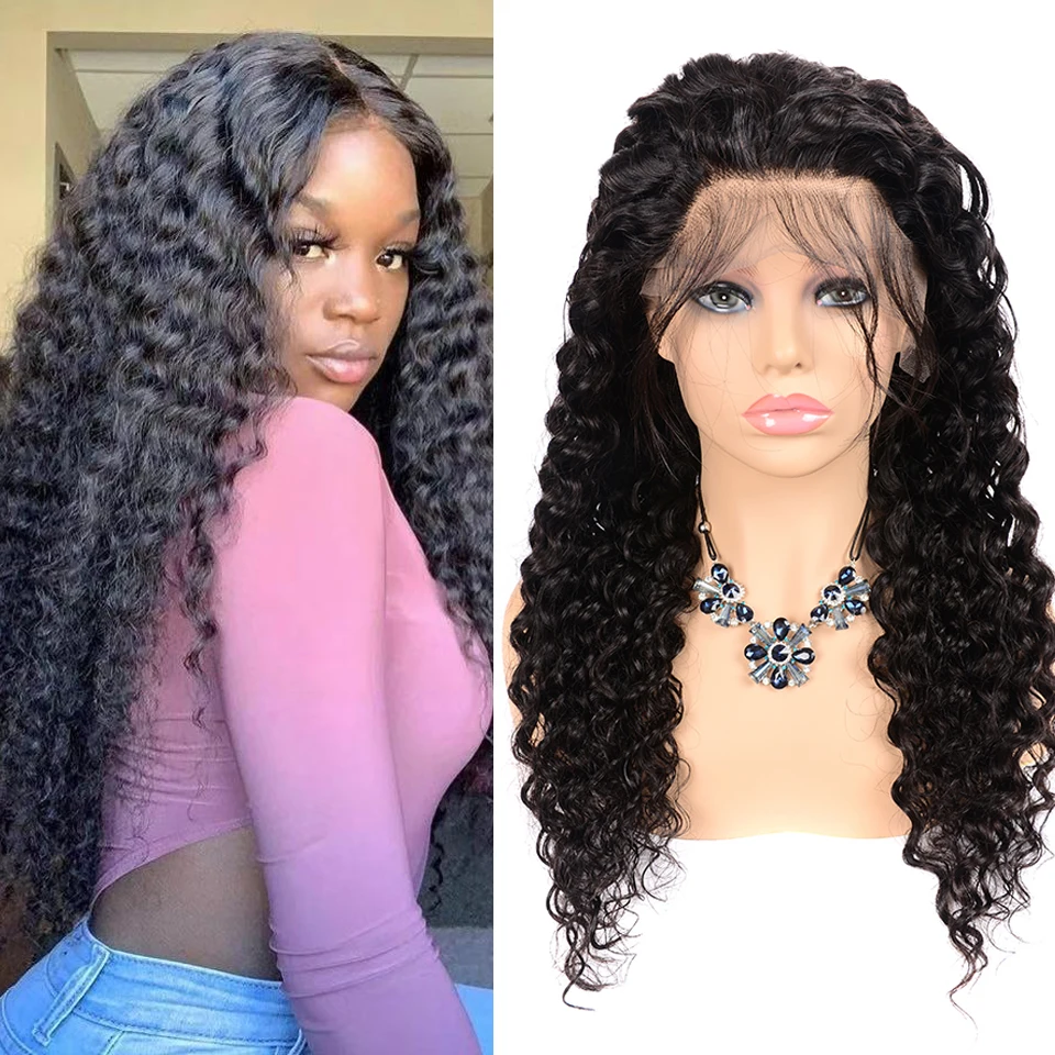 Парики из человеческих волос на полной сетке плотность 180 без клея парики