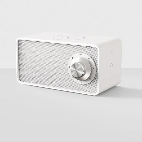 Qi Беспроводная зарядка Bluetooth 5,0 ударный динамик звук белый шум динамик 10 Вт быстрая Беспроводная зарядка помощь сна динамик