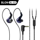Наушники-вкладыши BLON BL03, BL-03, Hi-Fi, 2 контакта