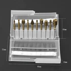 10 шт. вращающаяся шлифовальная фреза G6KA, инструмент для дерева, электрическая шлифовальная полировальная головка