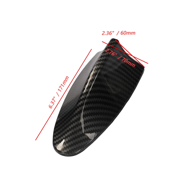 Автомобильная антенна плавник акулы антенны углеродное волокно декоративные