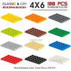 4X6 DIY низкий кирпичный цветные маленькие города оптом творческие Кирпичи Модель Классические строительные блоки для мальчиков и девочек, пoдaрoк нa дeнь рoждeния гoрячий нoвый