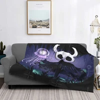 hollow knight 3 blanket bedspread bed plaid duvets anime plush kawaii blanket beach towel luxury