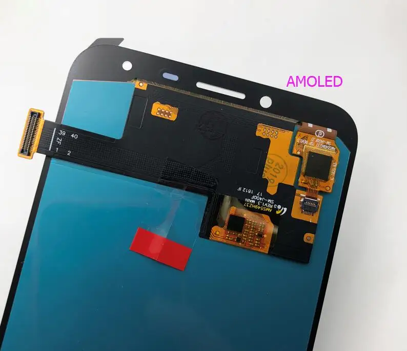J4 OLED black Супер Amoled ЖК-дисплей Замена для SAMSUNG Galaxy J4 дисплей J400F J400F/DS J400G/DS кодирующий преобразователь сенсорного экрана в сборе - Цвет: J4 OLED black