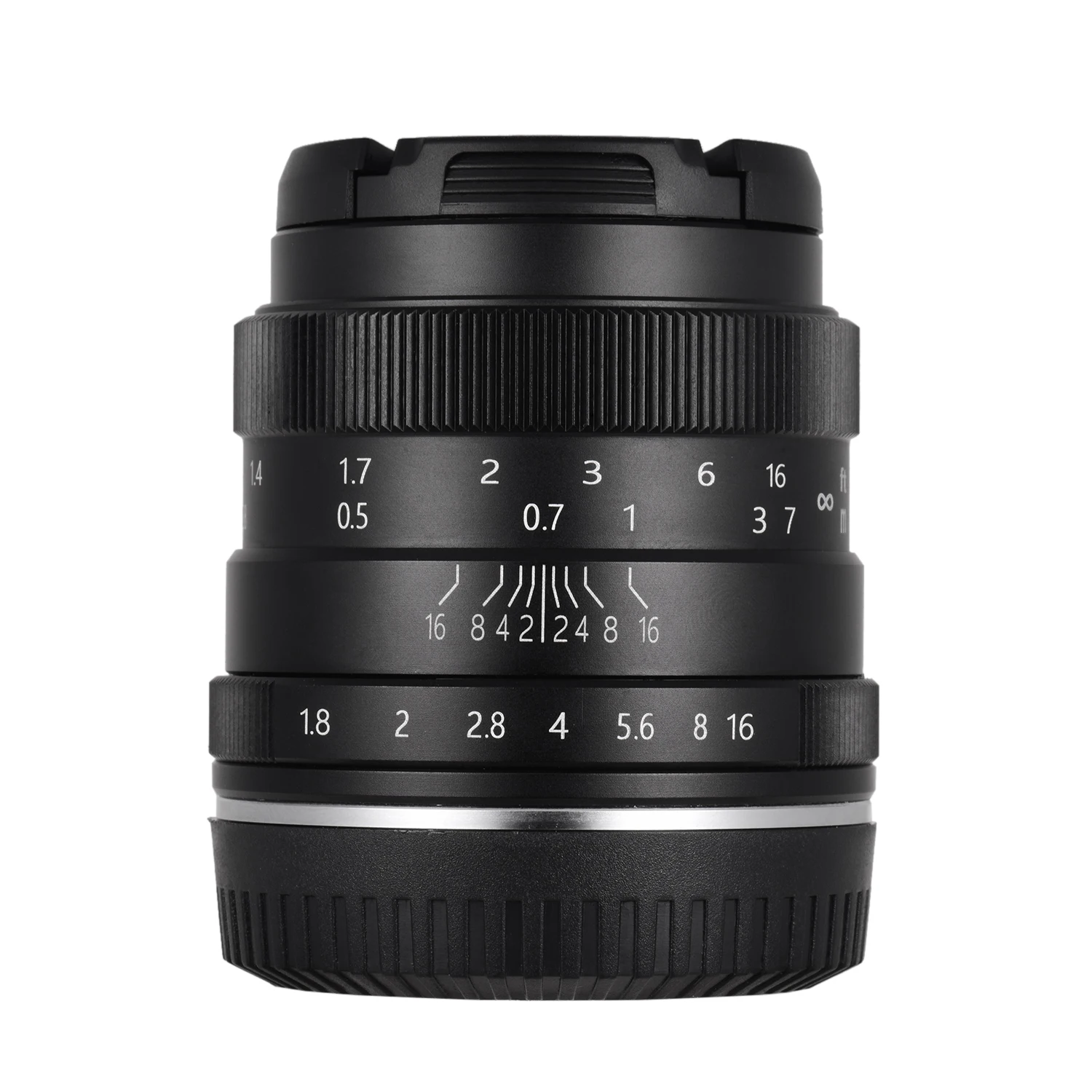 Andoer 50 мм F1.8 объектив цифровой камеры с большой апертурой для Canon M2/M3/M5/M6/M10/M100/M50 EOS-M
